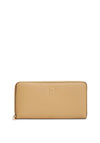 Tommy Hilfiger Large Zip Around Wallet, Beige