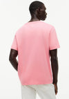 Tommy Hilfiger Crew Neck Embroidered Flag T-Shirt, Doll Pink