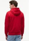 Tommy Hilfiger Script Flag Graphic Hoodie, Red
