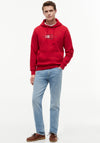 Tommy Hilfiger Script Flag Graphic Hoodie, Red