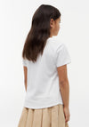 Tommy Hilfiger Girl Rope Short Sleeve Tee, White