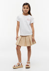 Tommy Hilfiger Girl Rope Short Sleeve Tee, White