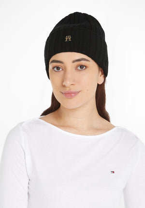 Tommy Hilfiger Essential Chic Beanie, Black