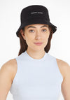 Tommy Jeans Linear Logo Bucket Hat, Black