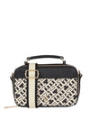 Tommy Hilfiger Iconic Tommy Monogram Crossbody Bag, Black