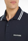 Tommy Hilfiger Monotype Badge Polo Shirt, Desert Sky