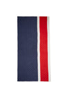 Tommy Hilfiger Contemporary Logo Scarf, Navy Multi