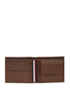 Tommy Hilfiger Central Grained Leather Wallet, Brown