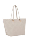 Tommy Hilfiger Refined Monogram Large Tote Bag, Smooth Taupe