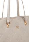 Tommy Hilfiger Refined Monogram Large Tote Bag, Smooth Taupe