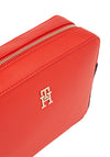 Tommy Hilfiger Essential Signature Tape Camera Crossbody Bag, Fierce Red