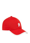 Tommy Hilfiger Monogram Contrast Baseball Cap, Red