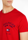 Tommy Hilfiger Archive Varsity T-Shirt, Fierce Red