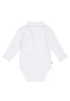 Tommy Hilfiger Baby Boy Rib Collar Body, White