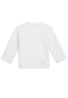 Tommy Hilfiger Baby Boy Logo Long Sleeve Top, White