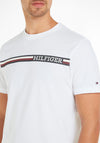 Tommy Hilfiger Monotype Signature Tape T-Shirt, White