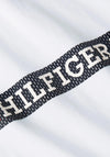 Tommy Hilfiger Monotype Signature Tape T-Shirt, White