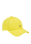Tommy Hilfiger Essential Flag Baseball Cap, Yellow