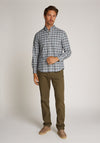Tommy Hilfiger Lumber Plaid Oxford Shirt, Ecru & Blue Multi