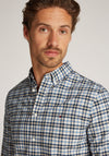 Tommy Hilfiger Lumber Plaid Oxford Shirt, Ecru & Blue Multi