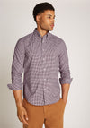 Tommy Hilfiger Flex Gingham Check Shirt, Regatta Red Multi
