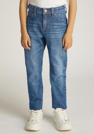 Tommy Hilfiger Boy Scanton Slim Fit Denim Jean, Blue