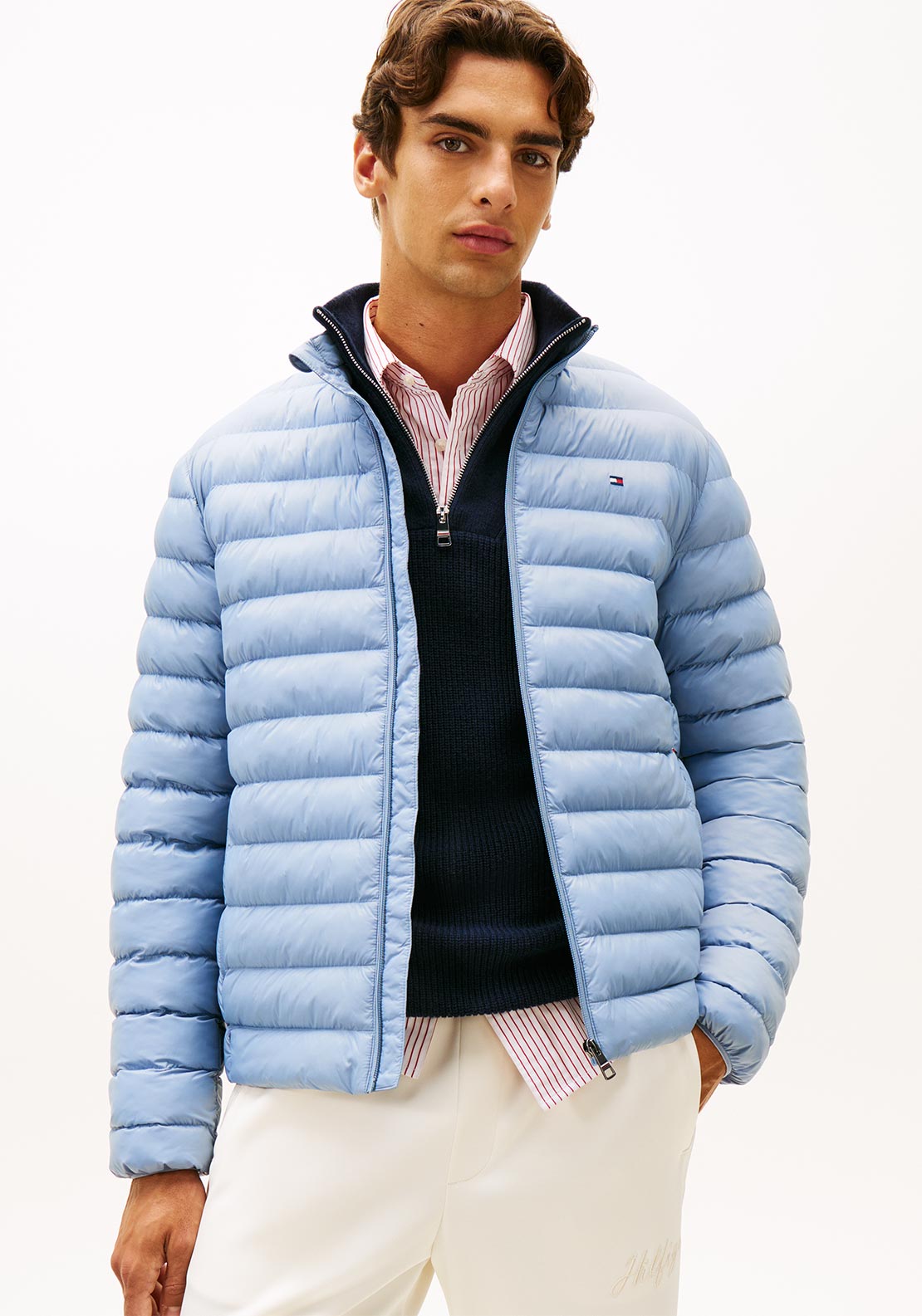 Tommy Hilfiger Packable Padded Jacket, Brisk Blue