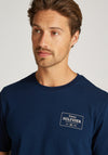 Tommy Hilfiger Monotype Printed Label T-Shirt, Night Sky Navy