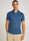 Tommy Hilfiger Essential Flag Embroidery Polo Shirt, Aegean Sea