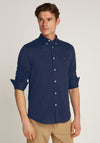 Tommy Hilfiger Flex Slim Fit Dobby Shirt, Carbon Navy