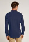 Tommy Hilfiger Flex Slim Fit Dobby Shirt, Carbon Navy