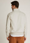 Tommy Hilfiger Essential Quarter Zip Sweatshirt, Heathered Oatmilk
