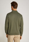 Tommy Hilfiger Essential Half Zip Sweatshirt, Bottle Green