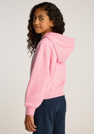 Tommy Hilfiger Girl New York Long Sleeve Hoodie, Pink