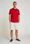 Tommy Hilfiger Monotype Printed Label T-Shirt, Medium Red