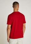 Tommy Hilfiger Monotype Printed Label T-Shirt, Medium Red