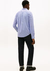 Tommy Hilfiger Flex Poplin Stripe Shirt, Wedge Blue