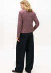 Tommy Hilfiger Womens Vis Twill Shirt, Red