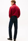 Tommy Hilfiger Denton Faded Straight Leg Jeans, Blue Black