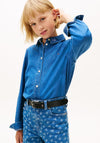 Tommy Hilfiger Older Girl Denim Shirt, Blue
