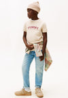 Tommy Hilfiger Boy Monotype Short Sleeve Tee, Beige