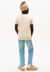 Tommy Hilfiger Boy Monotype Short Sleeve Tee, Beige