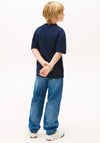 Tommy Hilfiger Boy Heritage Short Sleeve Tee, Navy