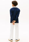 Tommy Hilfiger Boy Heritage Long Sleeve Polo, Navy Tommy Hilfiger Boy Heritage Long Sleeve Polo, Navy