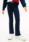 Tommy Hilfiger Girl Foil Flare Legging, Navy