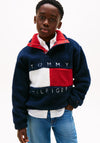 Tommy Hilfiger Boy Heritage Long Sleeve Fleece, Navy