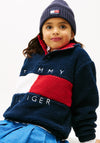 Tommy Hilfiger Boy Heritage Long Sleeve Fleece, Navy