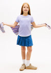 Tommy Hilfiger Girl Foil Short Sleeve Tee, Purple
