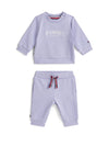 Tommy Hilfiger Baby Logo Tracksuit, Purple