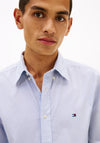 Tommy Hilfiger Flex Poplin Micro Print Shirt, Bold Blue